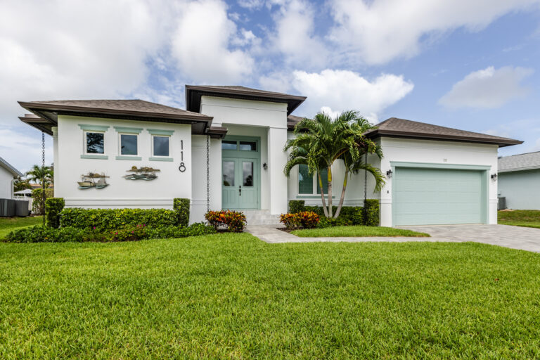 Luxury House Exterior on Marco Island Florida